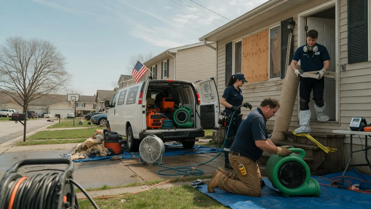 Water Damage Restoration in Old Bridge, NJ near me